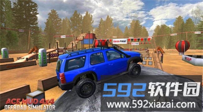 泥浆越野模拟器游戏(Ace Mud Offroad Simulator)截图4