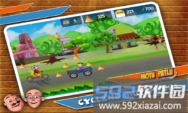 骑行冒险motu patlu cycling adventure游戏截图1