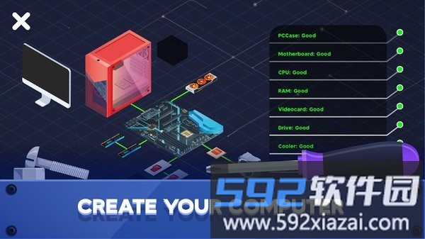 电脑制造商2汉化版(pc creator 2)截图1