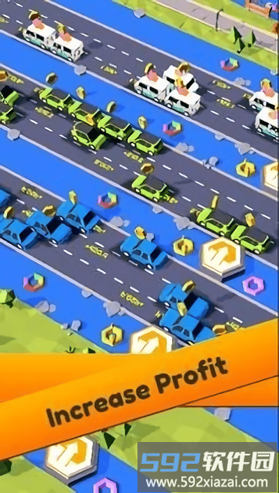 闲置道路公司游戏(idle road inc)截图2