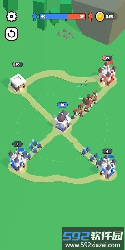 士兵城堡冲突中文版截图1