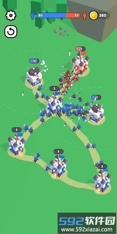 士兵城堡冲突中文版截图2