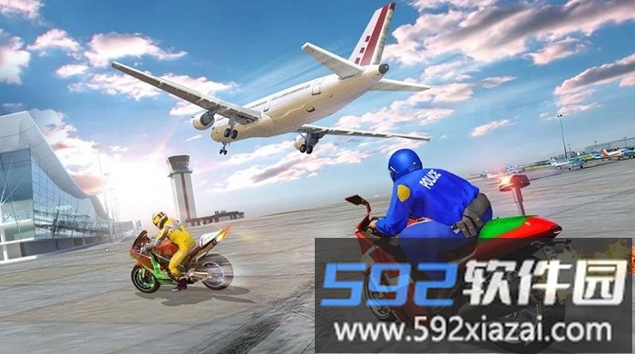 警察特技驾驶游戏(police bike stunks)截图1
