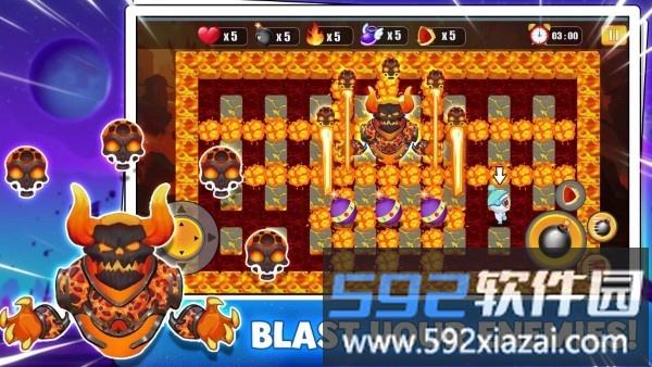 轰炸竞技场游戏截图3