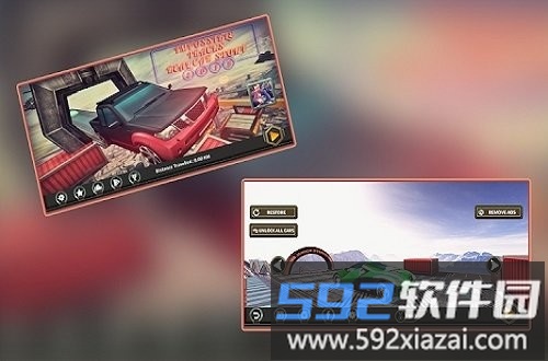 不可能的轨道真实的汽车特技最新版截图2