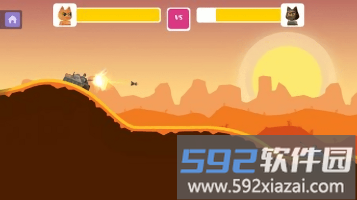 坦克猫大战手机版(tankcat wars)截图2