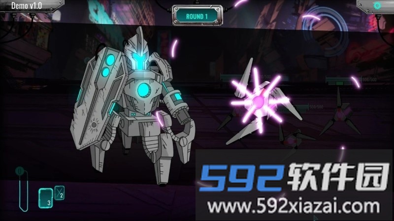钢铁的预兆exobots demo截图1