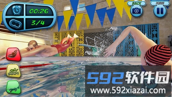 游泳比赛模拟器手机版截图1