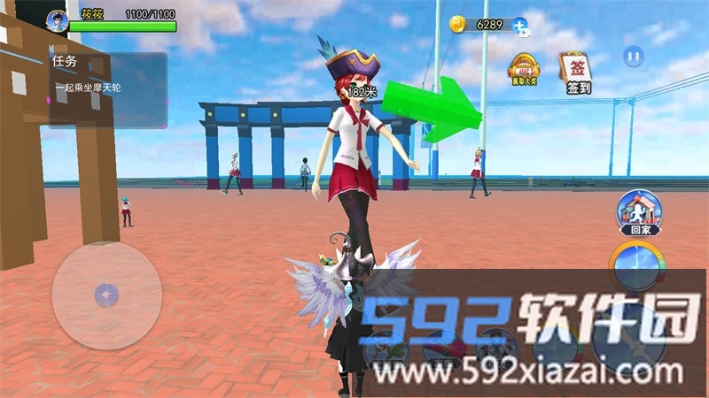 樱花校园巨人模拟游戏截图2