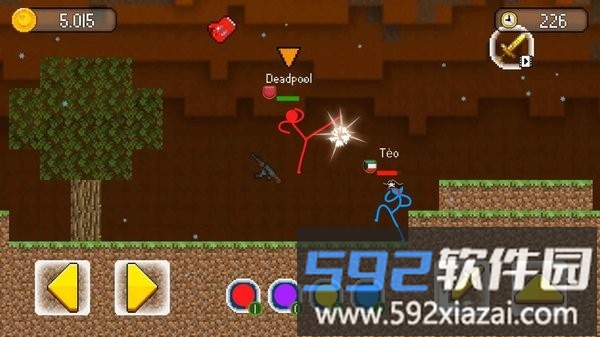 火柴人像素格斗截图3
