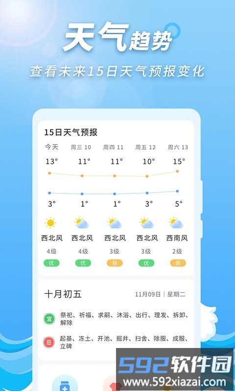 极速天气预报通app截图4