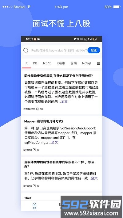 八股java技巧软件截图4