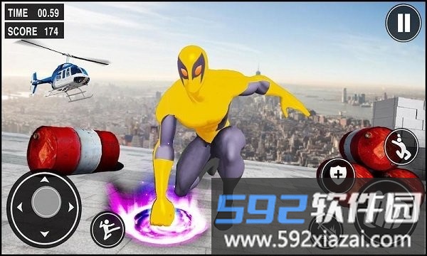火柴人一波超人游戏截图2