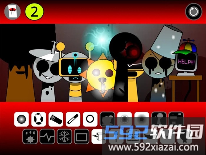 节奏盒子sprunki腐败版2模组截图2