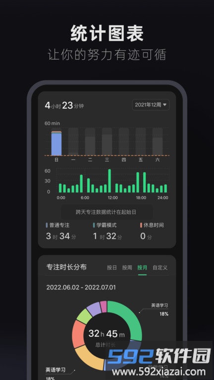 时钟桌面app最新版(改名翻页时钟)截图3