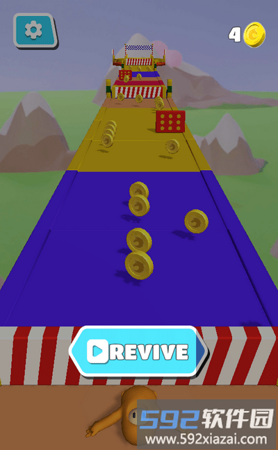 豆豆人酷跑小游戏(guys run: fall beans dash)截图3