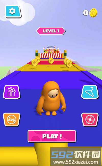 豆豆人酷跑小游戏(guys run: fall beans dash)截图4