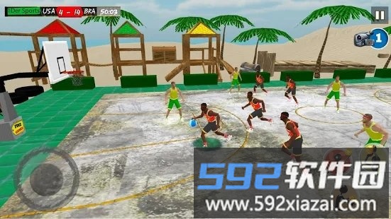 沙滩篮球手游截图2
