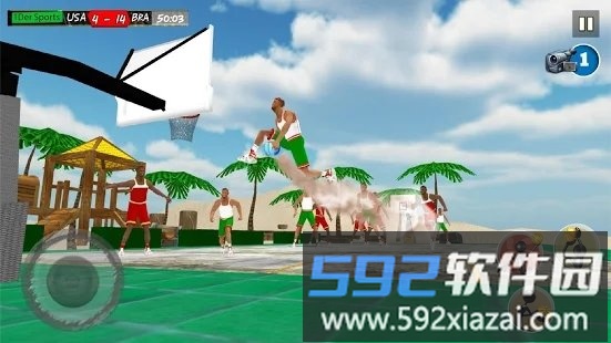 沙滩篮球手游截图3