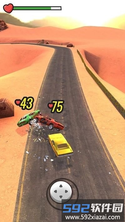 沙漠破坏竞赛官方版(desert destruction race)截图1
