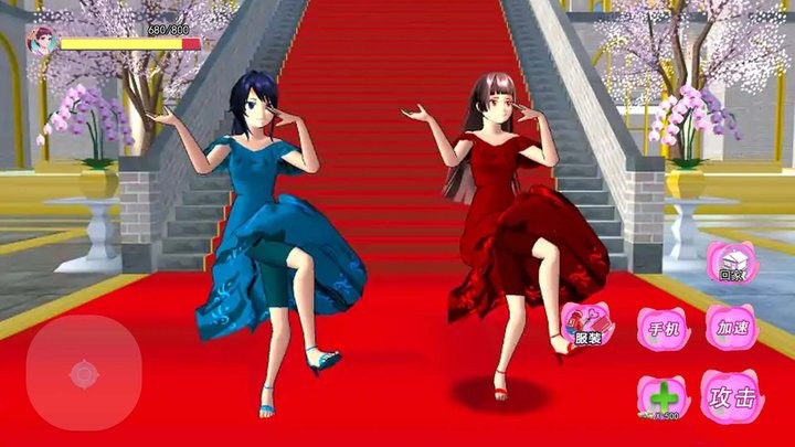 樱花梦幻校园女孩最新版截图4