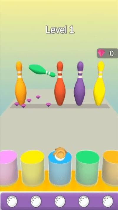浸球击打官方版(dip and hit)截图1