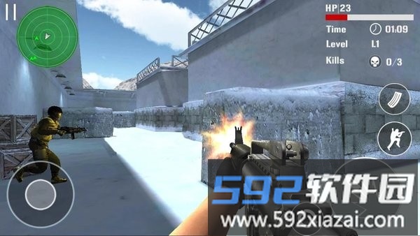 现代反恐射击战争游戏截图4