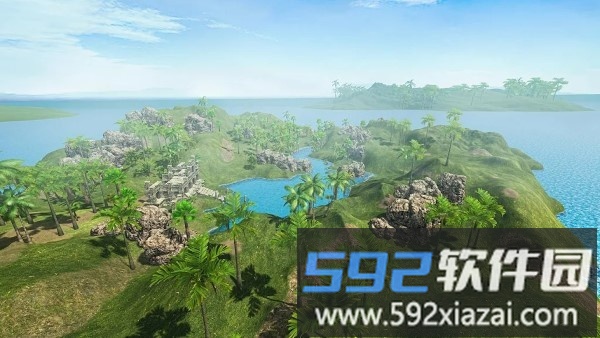 海洋岛生存人类游戏(ocean survivor)截图1