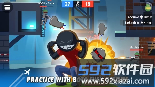 火柴人战争射击游戏(stickman combats)截图3