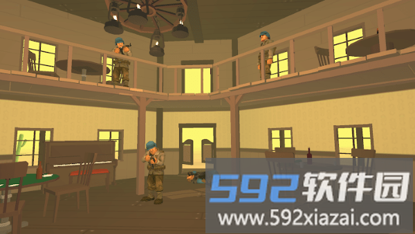 沙漠块状作战游戏(blocky apex strike)截图2