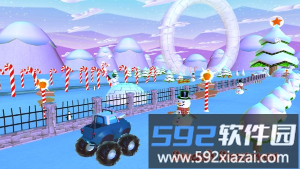 雪人怪兽车官方版截图2
