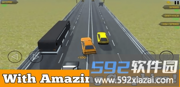 公路交通赛车手游戏(highway traffic racer)截图1
