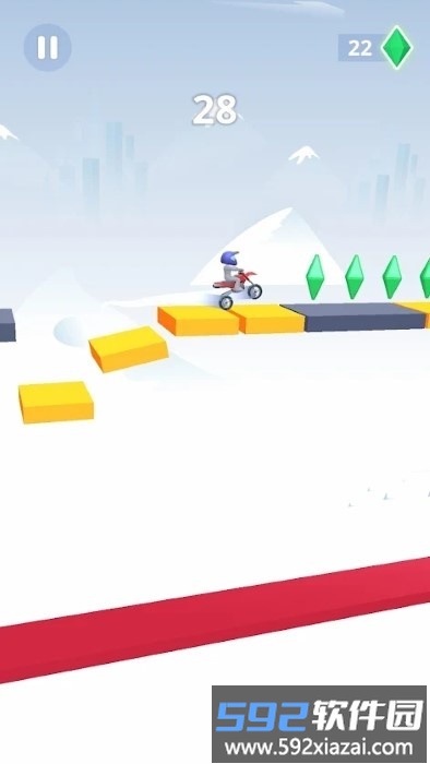 重力摩托车游戏(gravity biker)截图2