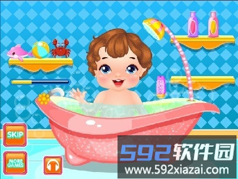 新鲜的宝宝洗澡(baby wonderful care)截图4