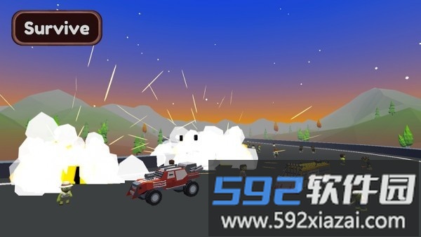 僵尸种族赛车游戏(zombie race)截图2