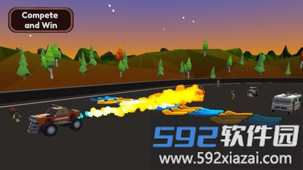 僵尸种族赛车游戏(zombie race)截图4