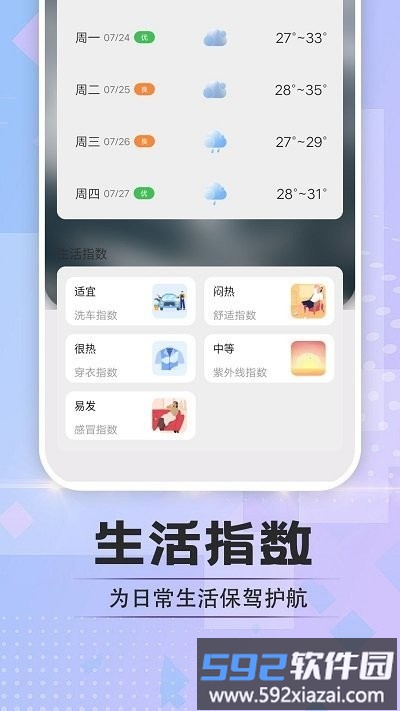 於菟绚烂天气app截图3