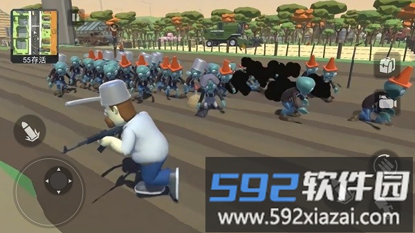疯狂植物战争游戏截图1
