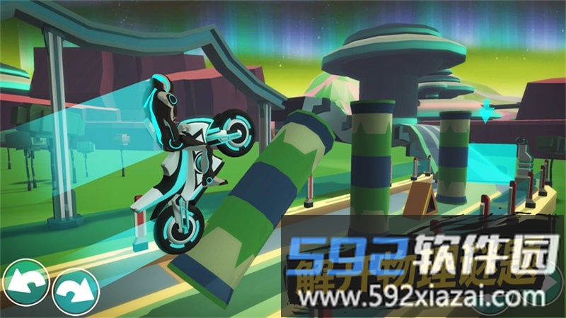 太空摩托车驾驶游戏(gravity rider)截图2