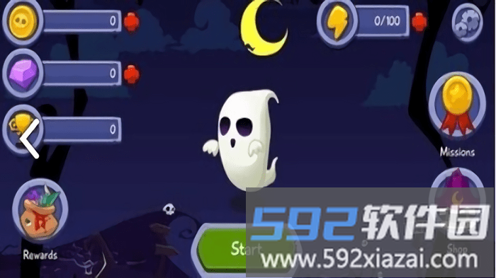万圣节幽灵派对游戏(Halloween ghost)截图1