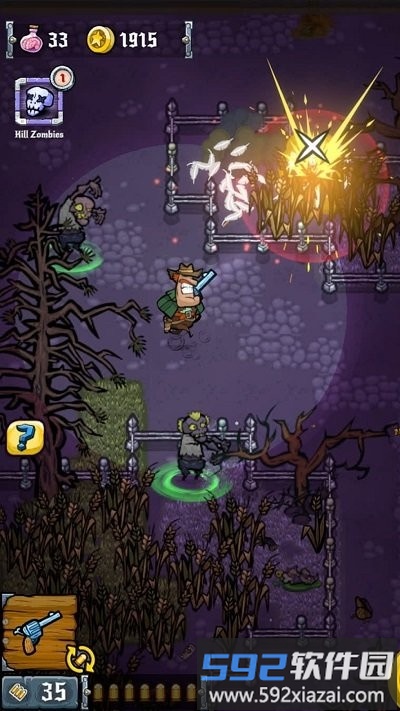 西部狂野僵尸游戏(Wild Zombie West)截图3