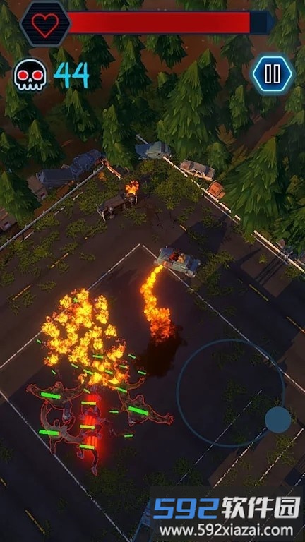 僵尸粉碎者天启之路游戏(zombie crusher)截图2