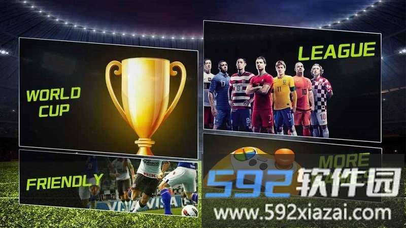火柴人足球联赛英雄联盟单机版(stickman soccer league hero)截图2