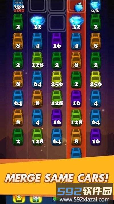 点击汽车2048最新版截图3