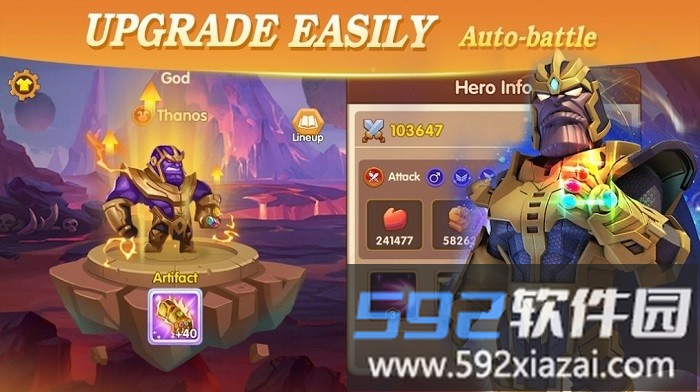 空闲小队英雄决斗游戏(idle duel)截图3