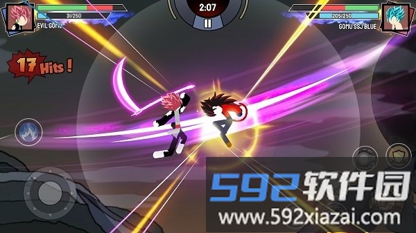 火柴人勇士超级龙影搏斗最新版截图1