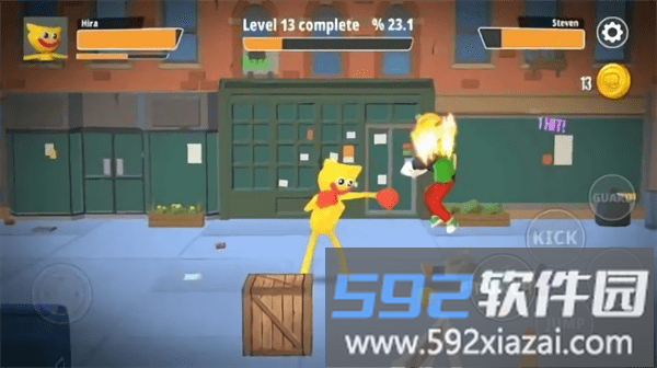 波比格斗3d手机版(huggyfighting3d)截图1
