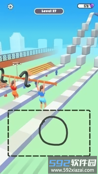 画个扶手游戏(draw rail)截图3