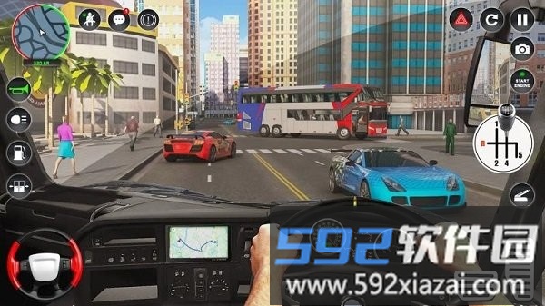 模拟公交车驾驶3d最新版截图2