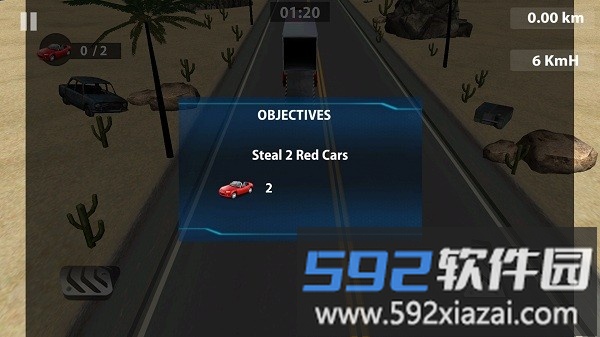 偷车大盗游戏(car theft chase)截图2